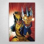 Cuadro de Wolverine vs Iron Man - 01