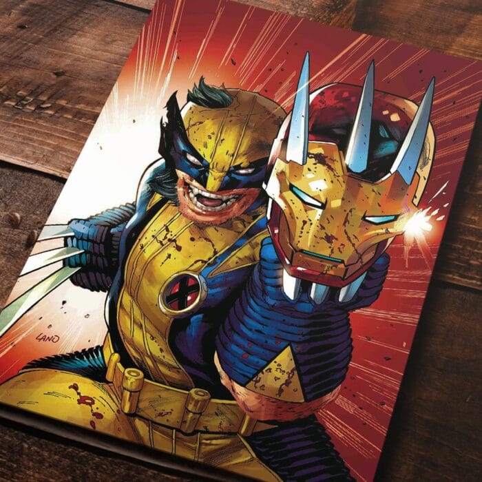 Cuadro de Wolverine vs Iron Man – 01