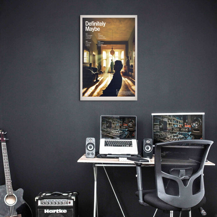 Cuadro de Oasis – Definitely Maybe – 01
