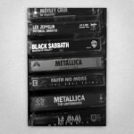 Cuadro de Rock & Metal – Cassttes