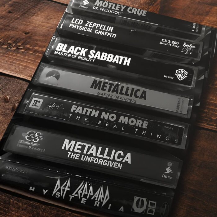 Cuadro de Rock & Metal – Cassttes