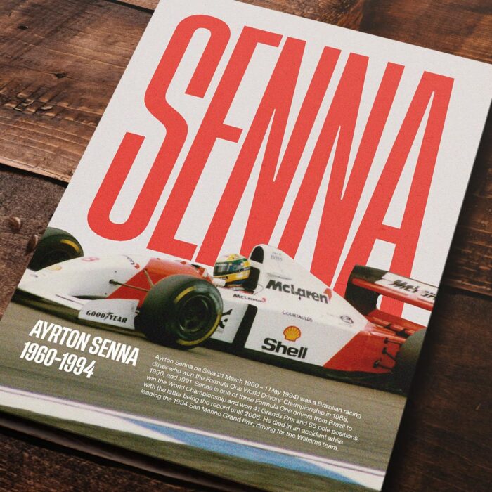 Cuadro de Ayrton Senna – 02