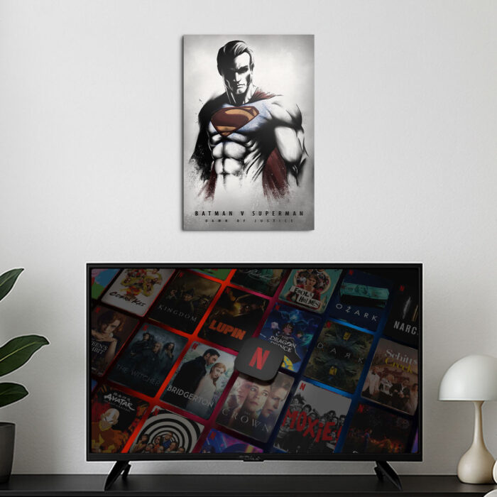 Cuadro de Batman vs Superman – Superman