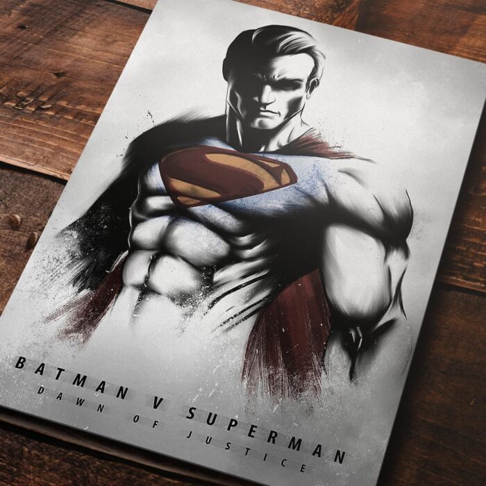 Cuadro de Batman vs Superman – Superman