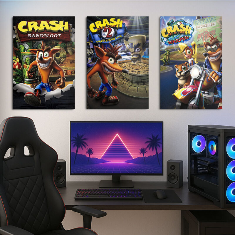 Cuadro de Colección: Crash Bandicoot – 01