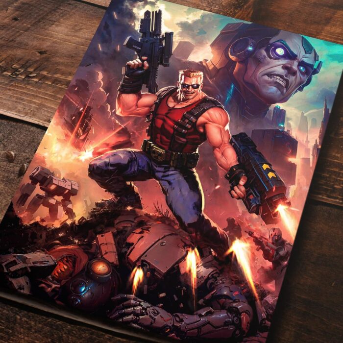 Cuadro de Duke Nukem – 01