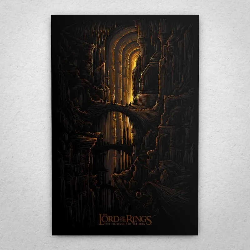 Cuadro de El Señor de los Anillos - La comunidad del anillo - 02