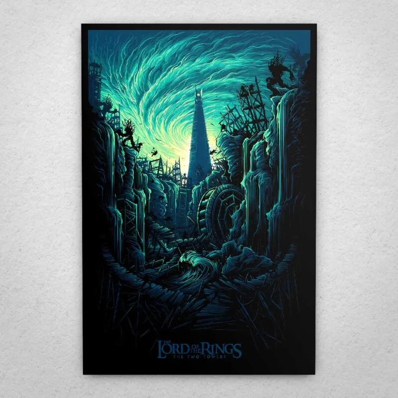 Cuadro de El Señor de los Anillos - Las dos torres - 02