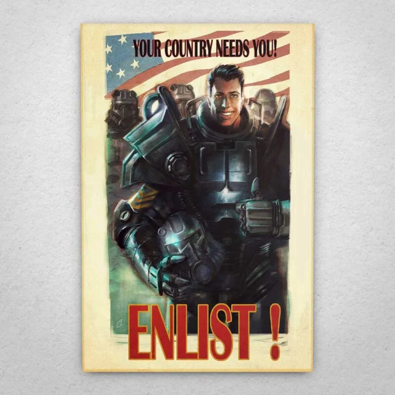 Cuadro de Fallout - Enlist - 01