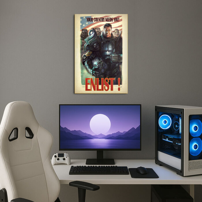 Cuadro de Fallout – Enlist – 01