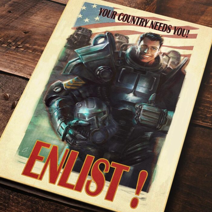 Cuadro de Fallout – Enlist – 01