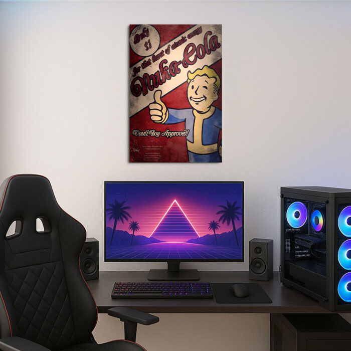 Cuadro de Fallout – Nuka Cola – 01