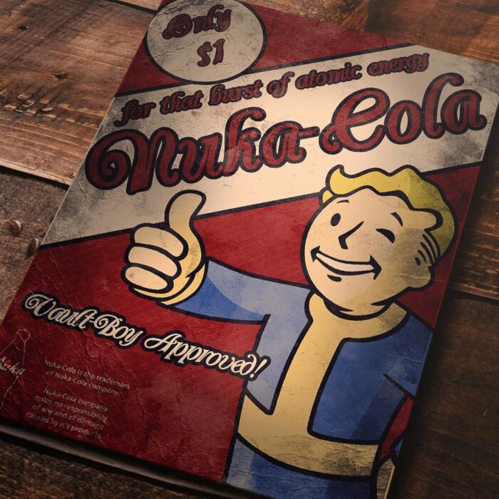 Cuadro de Fallout – Nuka Cola – 01