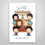 Cuadro de Friends - 01