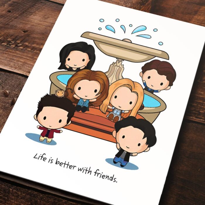 Cuadro de Friends – 01