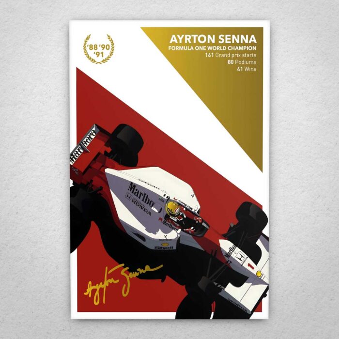 Cuadro de Ayrton Senna – 03