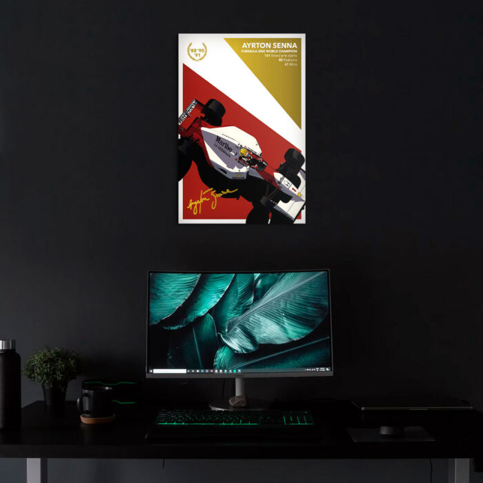 Cuadro de Ayrton Senna – 03