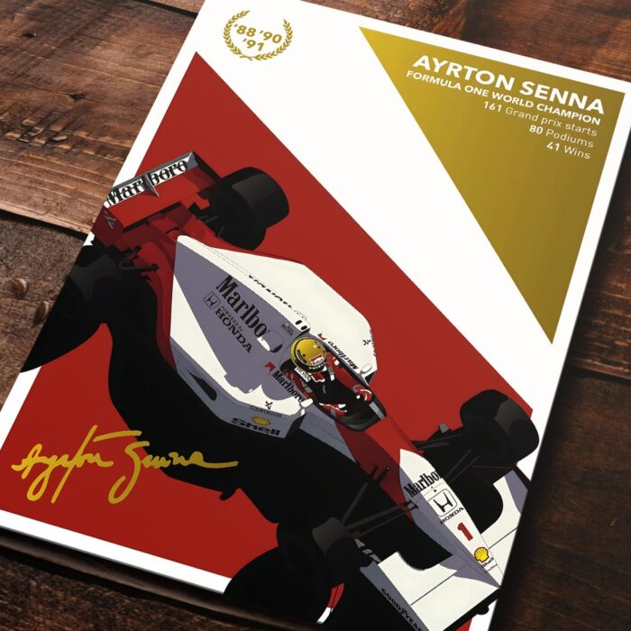 Cuadro de Ayrton Senna – 03
