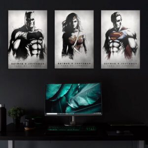 Cuadro de Colección: Batman vs Superman – 01