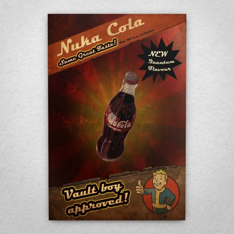 Cuadro de Fallout - Nuka Cola - 02