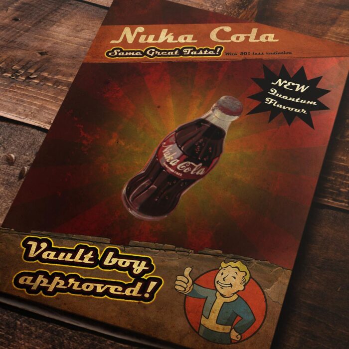 Cuadro de Fallout – Nuka Cola – 02