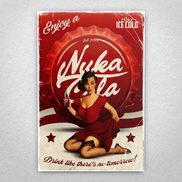 Cuadro de Fallout – Nuka Cola – 03