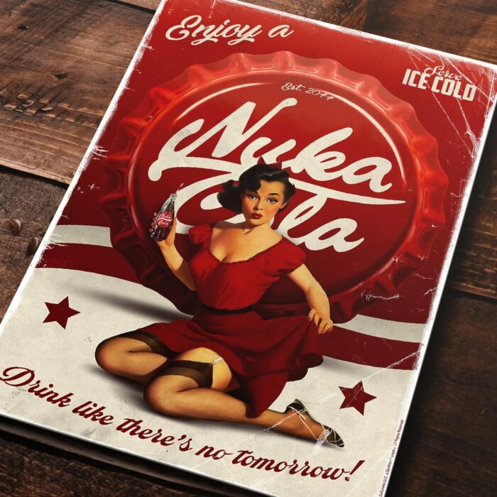Cuadro de Fallout – Nuka Cola – 03
