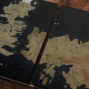 Cuadro de Game of Thrones – The Known World Map – 02
