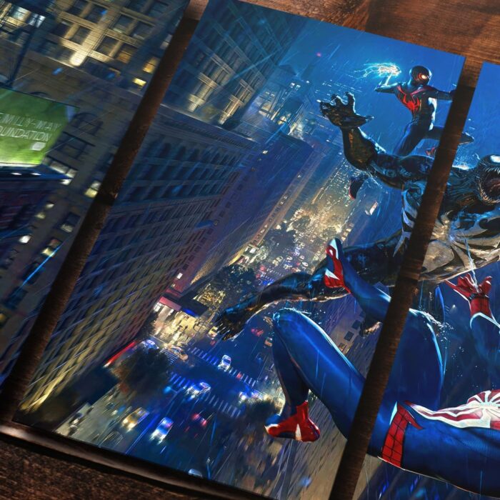 Cuadro de Spider Man vs Venom – 01