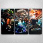 Cuadro de Spider Man vs Venom – 01 (copia)