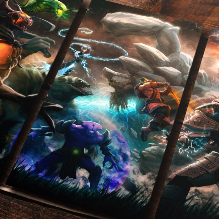 Cuadro de DOTA 2 – 02