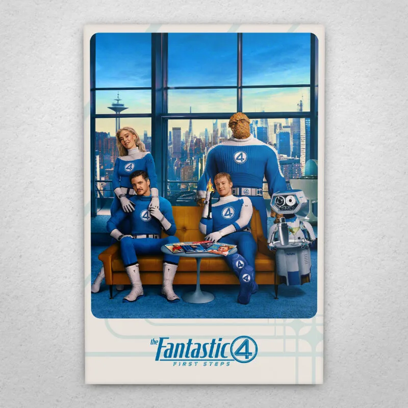 Cuadro de Los 4 Fantásticos - 01