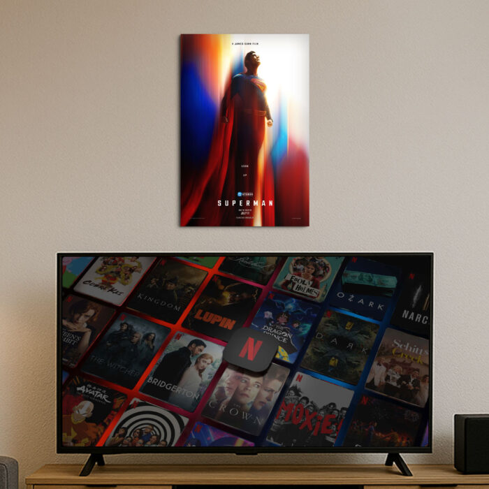 Cuadro de Superman – James Gun – 01