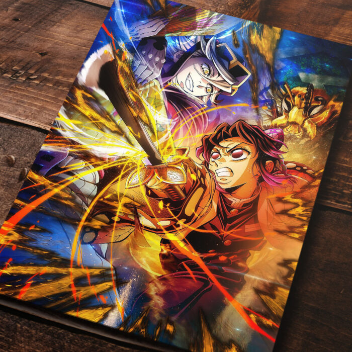 Cuadro de Demon Slayer – El Castillo Infinito 1 – Shinobu vs Douma