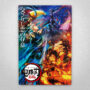 Cuadro de Demon Slayer – El Distrito Rojo – 01