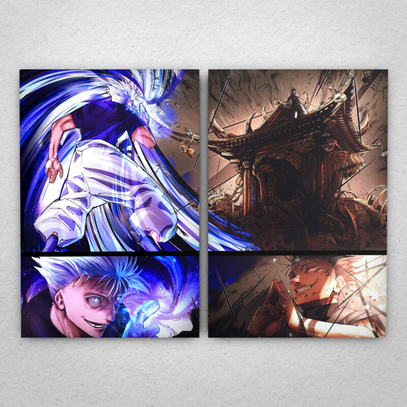 Cuadro de Jujutsu Kaisen – Gojo vs Sukuna