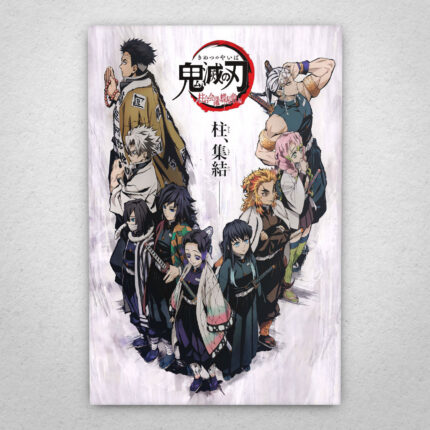 Cuadro de Demon Slayer – Entrenamiento de los Pilares – 01