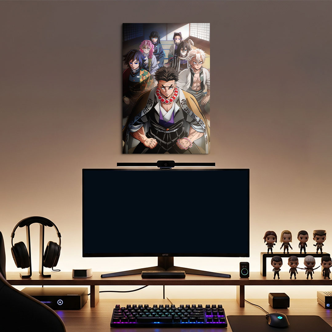 Demon Slayer - Entrenamiento de los Pilares - 02 b Cuadro de Demon Slayer – Entrenamiento de los Pilares – 02