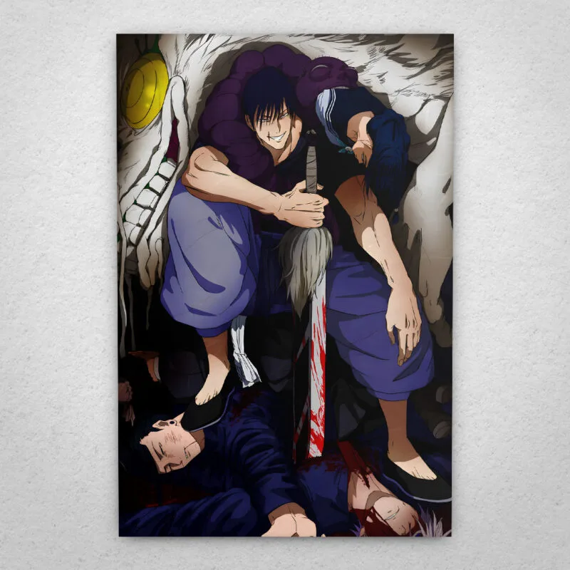 Cuadro de Jujutsu Kaisen - Toji Fushiguro - 01