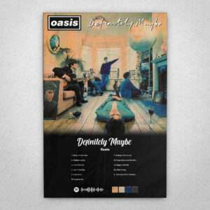 Cuadro de Oasis – Definitely Maybe – 02