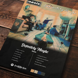 Cuadro de Oasis – Definitely Maybe – 02