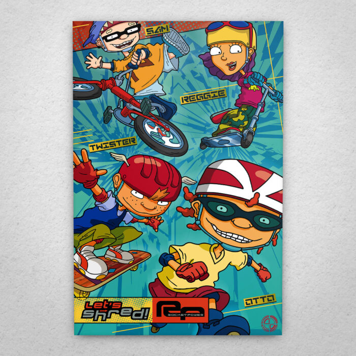 Cuadro de Rocket Power – 02