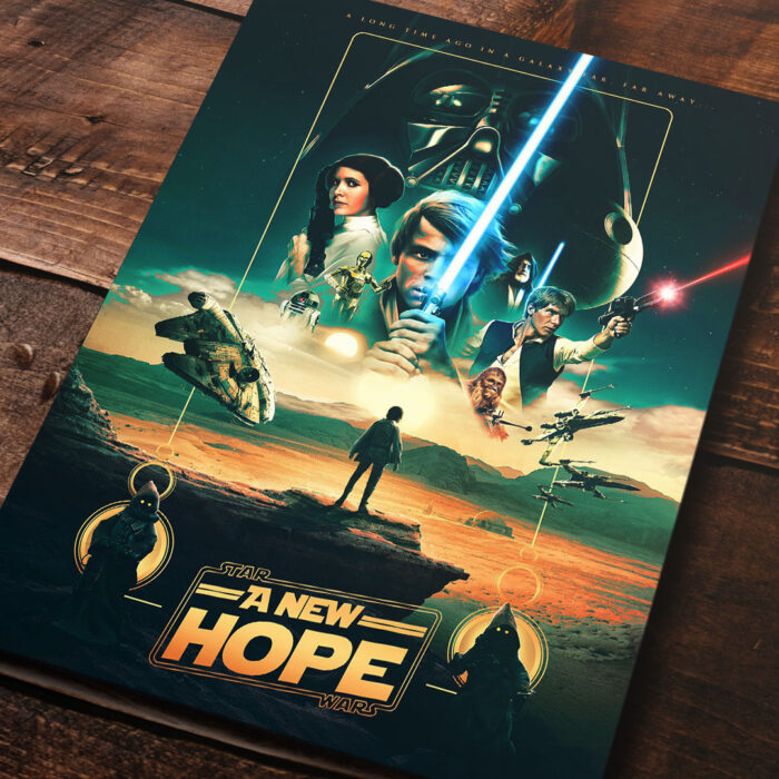 Cuadro de Star Wars – A New Hope – 01