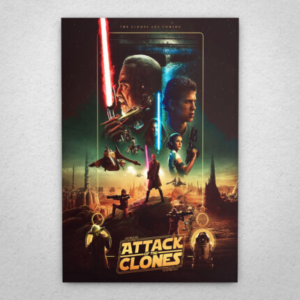 Cuadro de Star Wars – Attack of the Clones – 01
