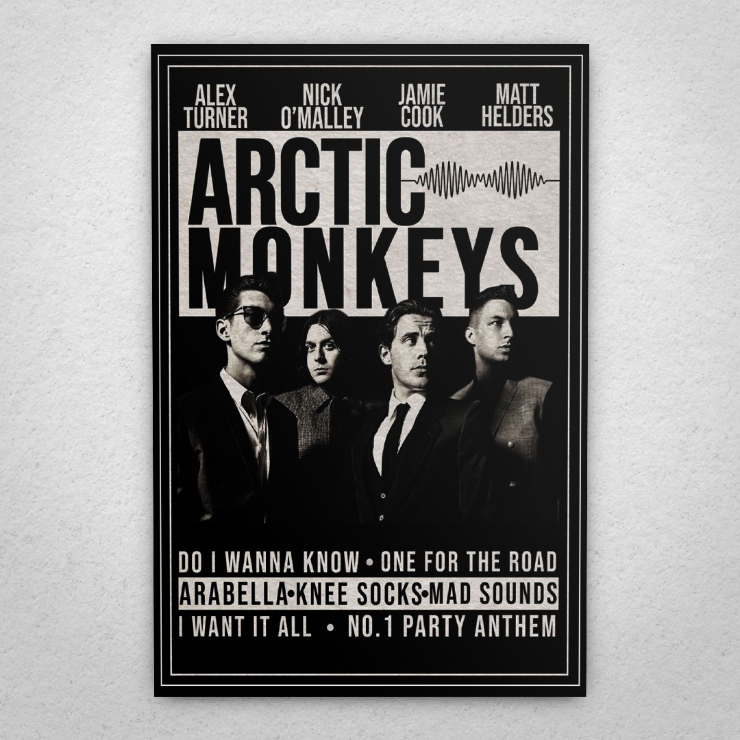 Arctic Monkeys - 01 a Cuadro de Arctic Monkeys – 01