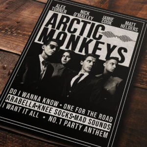 Cuadro de Arctic Monkeys – 01
