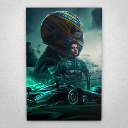 Cuadro de F1 – Fernando Alonso – 01