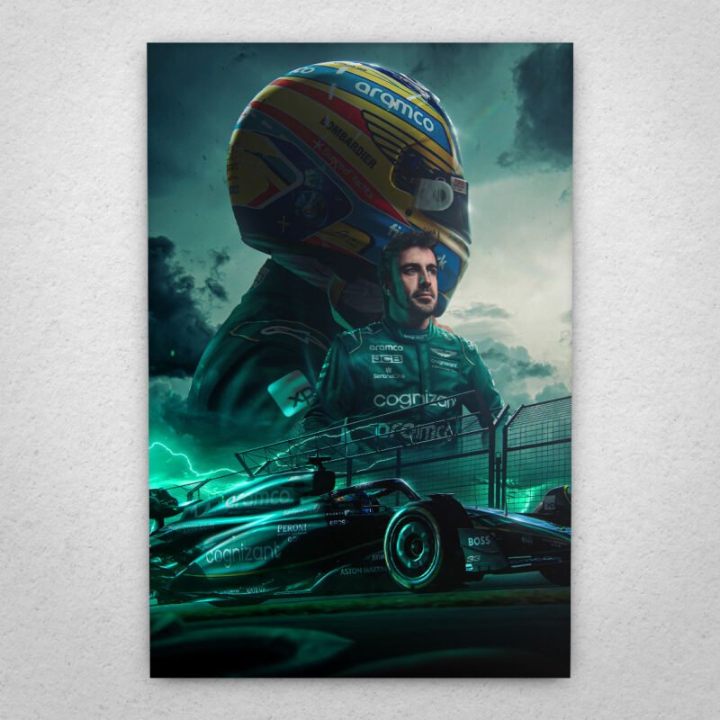 Cuadro de F1 – Fernando Alonso – 01