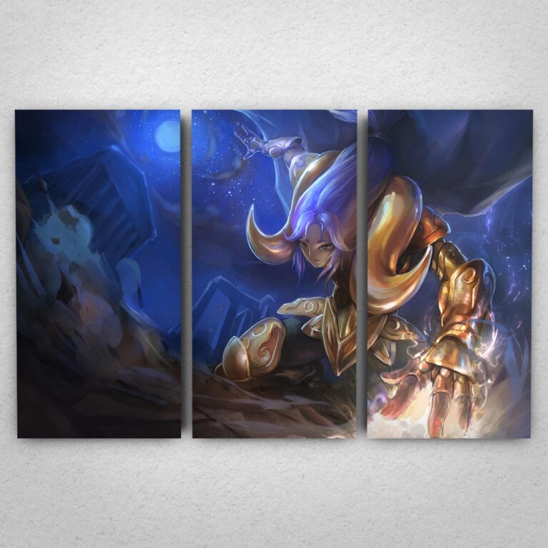 Cuadro de Saint Seiya – Mu de Aries – 01