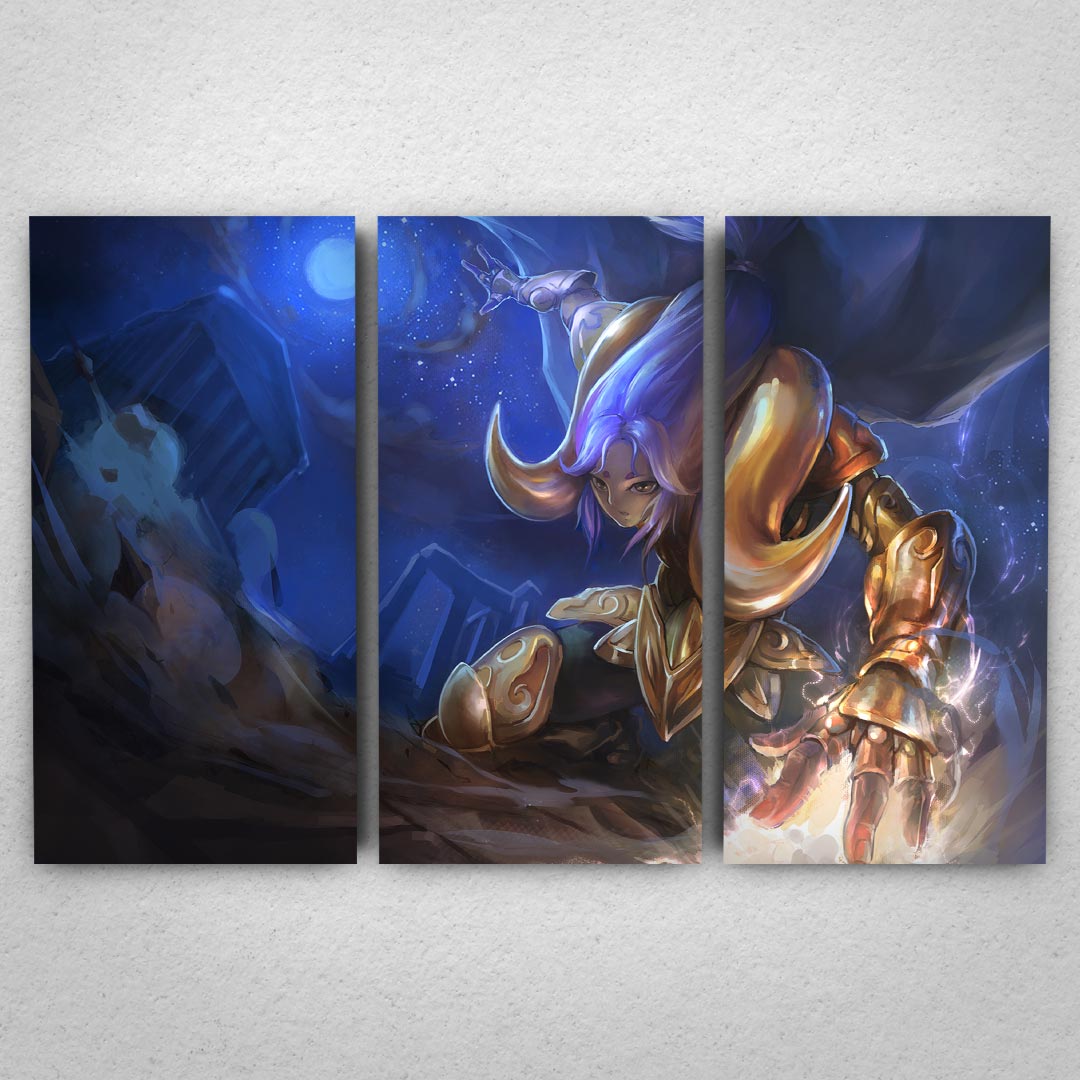 Saint Seiya - Mu de Aries - 01 a Cuadro de Saint Seiya – Mu de Aries – 01